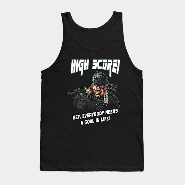 Solid Score Tank Top by AndreusD